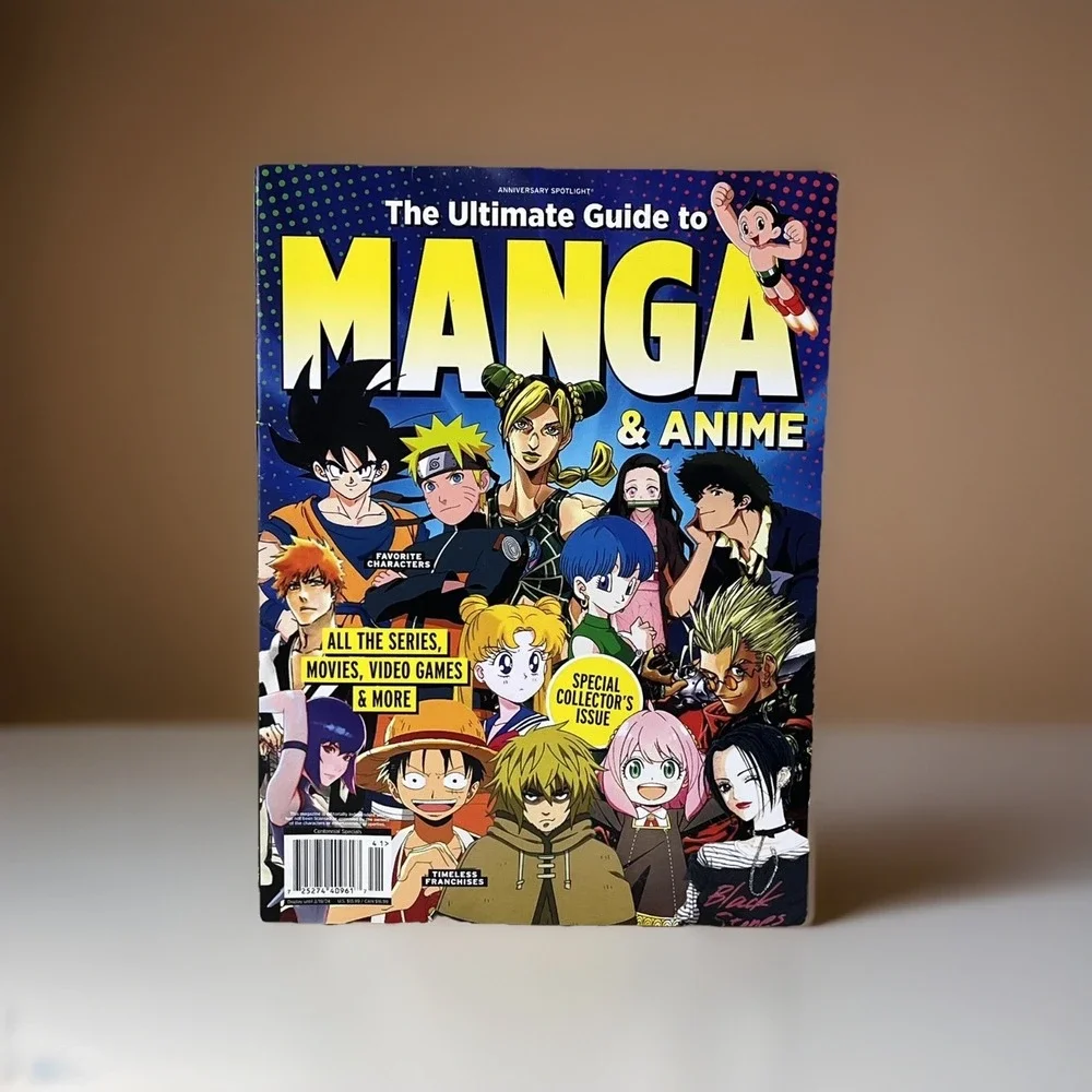 MANGA & ANIME Ultimate GUIDE Special Collector's Issue ALL SERIES Movies GAMES